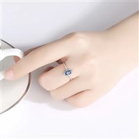 Ring Gaurosa Woman Fantasy in Silver Zirconia SR592 - SR592
